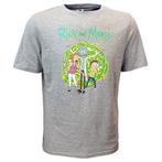 Rick and Morty Summer Morty & Rick T-Shirt Grijs - Officiële