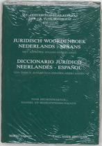 Juridisch woordenboek Diccionario juridico 9789062152711, Boeken, Verzenden, Gelezen, M.C. Oosterveld- Egas Repáraz