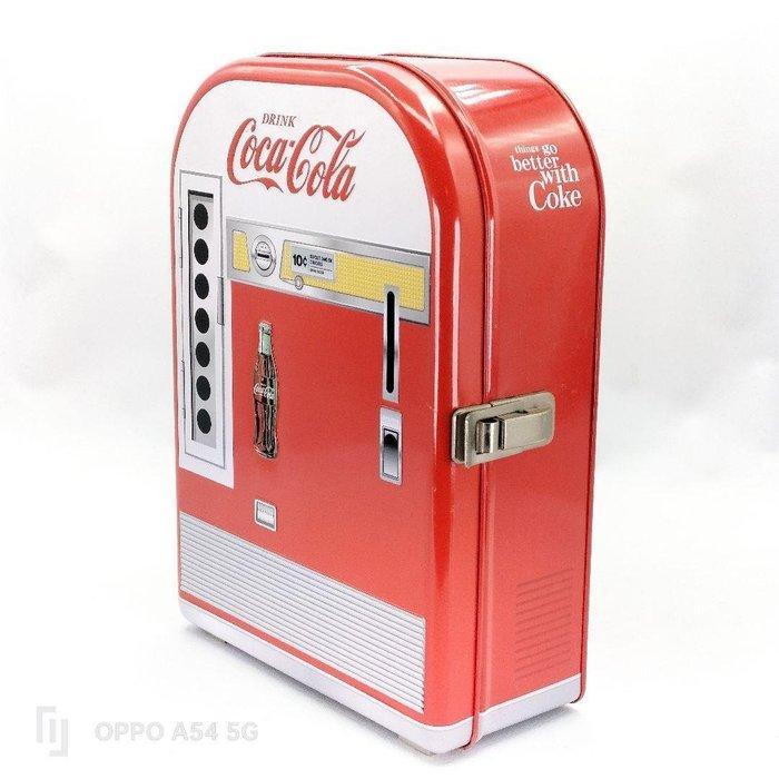 Coca-Cola - Automaat - Vending Machine Tin Case & Coin Bank, Antiquités & Art, Antiquités | Jouets