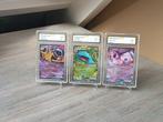 Pokémon - 3 Card - Alakazam, Venusaur and Mew pokemon 151, Nieuw