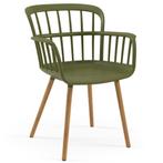 Stoel | EVA | Kunststof/Hout | Div. Kleuren | Armleuning |, Verzenden, Nieuw in verpakking