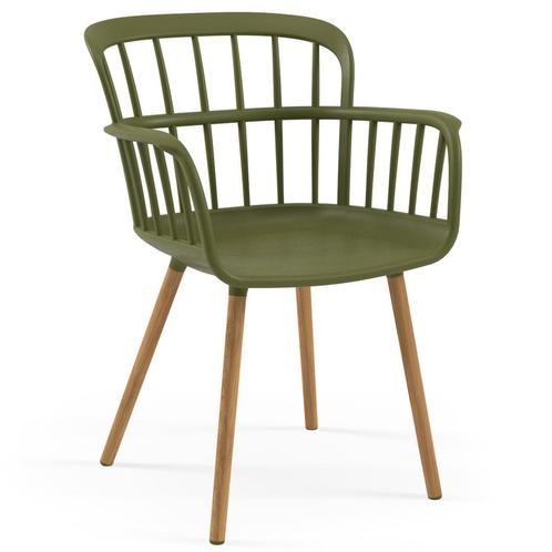 Stoel | EVA | Kunststof/Hout | Div. Kleuren | Armleuning |, Zakelijke goederen, Horeca | Keukenapparatuur, Nieuw in verpakking
