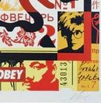 Shepard Fairey (OBEY) (1970) - Face Collage