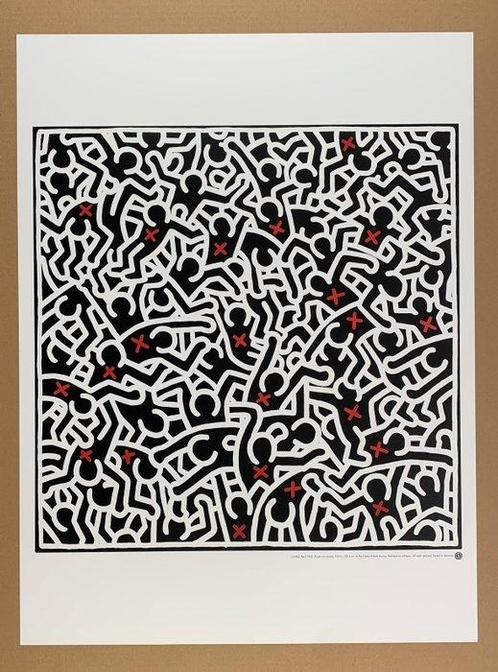 Keith Haring (1958-1990) After - Untitled April, 1985, Antiek en Kunst, Kunst | Designobjecten