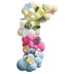 Gekleurde Ballonnenboog Bladeren En Bloemen, Verzenden, Nieuw
