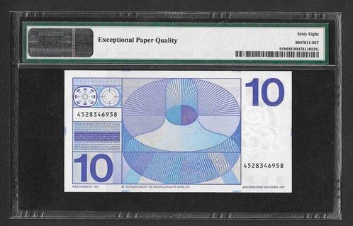 Nederland. - 2 x 10 Gulden 1968 en 1997 - Pick 91b, 99, Postzegels en Munten, Munten | Nederland