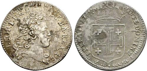 Teston Nancy 1716 Lothringen Herzogtum: Leopold, 1690-1729:, Postzegels en Munten, Munten | Europa | Niet-Euromunten, België, Verzenden