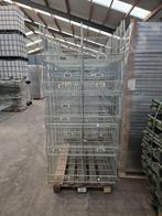 Set van 5 draadmanden 90x70x40 cm gegalvaniseerd gebruikt, Ophalen of Verzenden