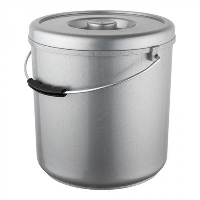 Emmer | Kunststof | 15L | Met Deksel | Ø290x300(h)mm EMGA, Zakelijke goederen, Horeca | Keukenapparatuur, Nieuw in verpakking