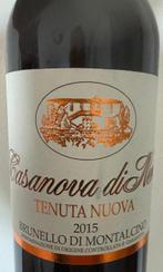 2015 x4 Tenuta Nuova & 2015 Casanova dei neri - Brunello di, Verzamelen, Wijnen, Nieuw