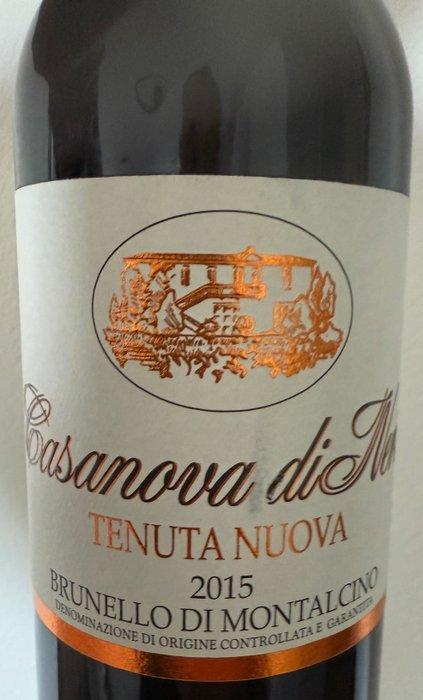2015 x4 Tenuta Nuova & 2015 Casanova dei neri - Brunello di, Verzamelen, Wijnen