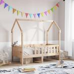 vidaXL Bedhuis massief grenenhout 80x160 cm, Verzenden, Nieuw