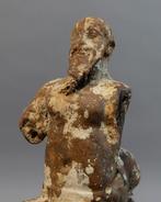 Fenicisch Terracotta Ex-Voto of Idool met de afbeelding van, Verzamelen