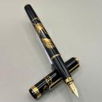 Platinum - Vintage Lacquer Maki-e with Two Cranes design -