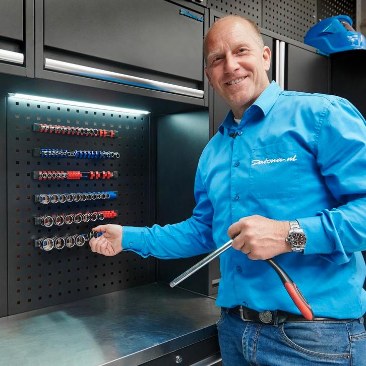 Datona Doppenrails set 6-delig - Datona, Doe-het-zelf en Bouw, Gereedschap | Handgereedschap, Ophalen of Verzenden