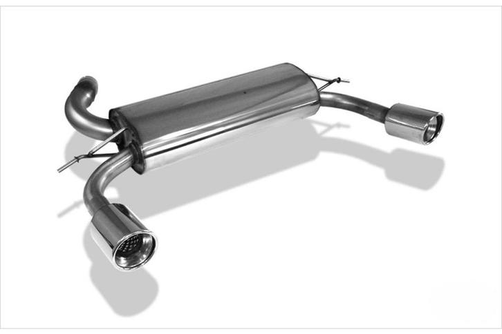 Rieger einddemper links/rechts Ford Focus 2 ST (alleen 2,5l), Auto-onderdelen, Uitlaatsystemen, Nieuw, Ford, Verzenden