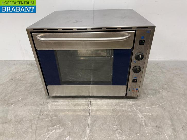 RVS Euromax Heteluchtoven met grillfunctie 4 x 43/34 cm 230V, Articles professionnels, Horeca | Équipement de cuisine, Enlèvement ou Envoi