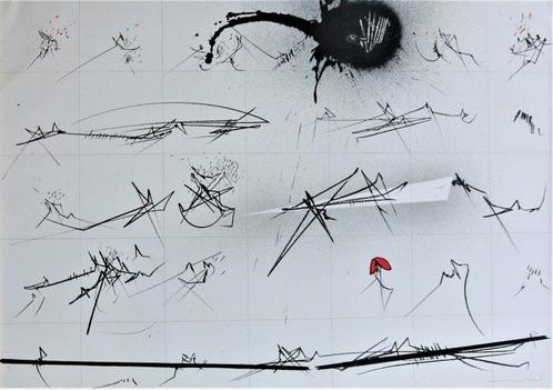 Emilio Scanavino (1922-1986) - Senza titolo, Antiek en Kunst, Antiek | Overige Antiek