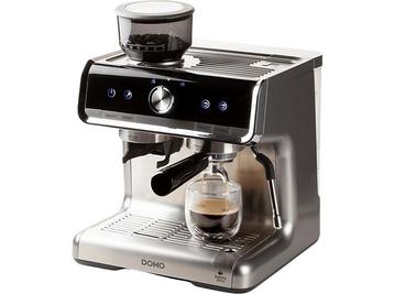 Domo -  Espressomachine  - Zilver, Verzenden