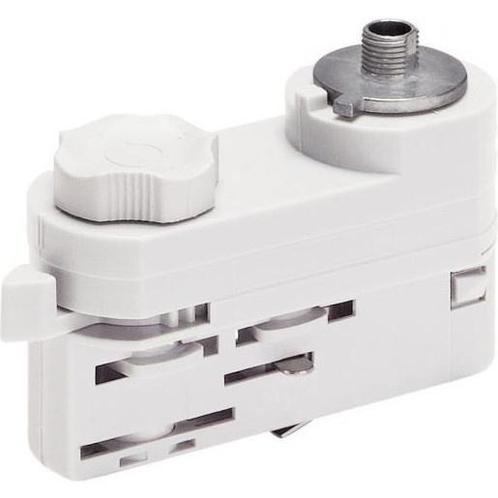 Luxar 3-Fase-multi adapter wit, Huis en Inrichting, Lampen | Plafondlampen, Nieuw, Metaal, Verzenden