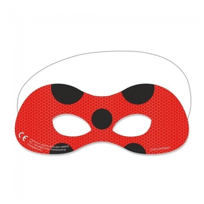 Miraculous Maskers 6st, Hobby en Vrije tijd, Feestartikelen, Nieuw, Verzenden