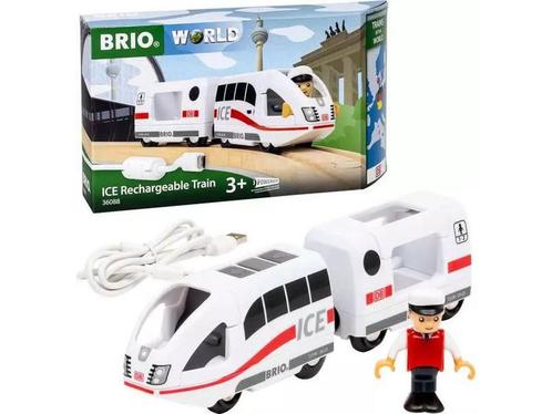 BRIO World - 36088 Treinen van de wereld Oplaadbare, Huis en Inrichting, Woonaccessoires | Overige, Zo goed als nieuw, Verzenden
