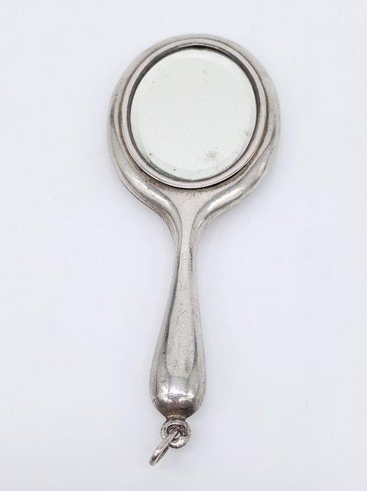 Miroir à main - Argent, Antiquités & Art, Antiquités | Argent & Or