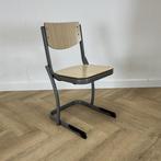 Marko complete set van 8 schoolstoelen, (groen stip), ahorn, Gebruikt, Hout