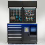 Datona Werkplaatsinrichting PREMIUM met RVS werkblad 135 cm, Doe-het-zelf en Bouw, Werkbanken, Ophalen of Verzenden, Nieuw