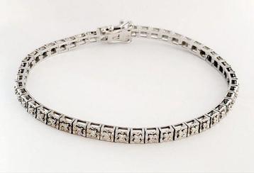 Armband - 18 karaat Witgoud - 1.60ct. tw. Diamant beschikbaar voor biedingen