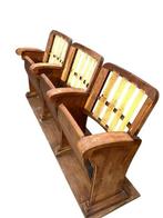 Chaise - Bois - 3 Cinéma/Théâtre vintage, Antiek en Kunst