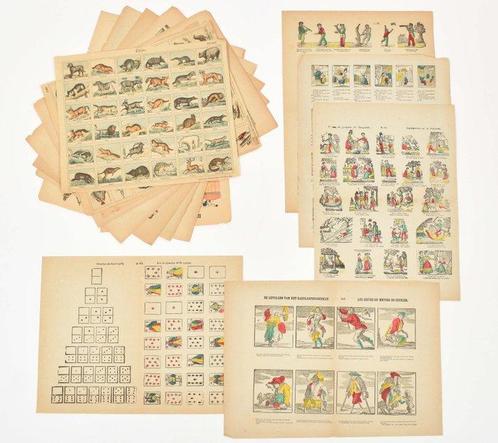 Brepols, a.o. - Collectie van 46 centsprenten, Antiek en Kunst, Antiek | Boeken en Manuscripten