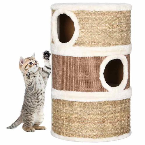 vidaXL Kattenkrabton 60 cm zeegras, Dieren en Toebehoren, Katten-accessoires, Nieuw, Verzenden