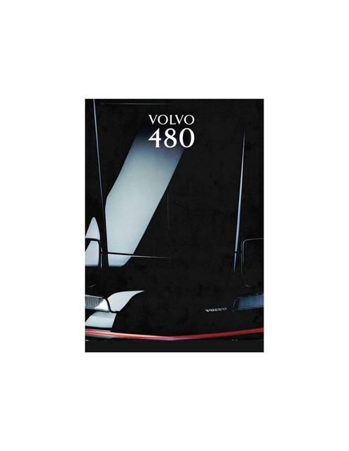 1993 VOLVO 480 BROCHURE NEDERLANDS, Boeken, Auto's | Folders en Tijdschriften