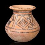 Vallée de lIndus Jarre en terracotta avec des boucs (Sans, Antiek en Kunst