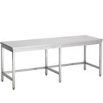 Rvs werktafel zonder bodemschap 2300x500x900 mm, Verzenden, Nieuw in verpakking