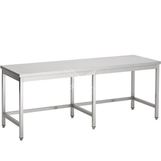 Rvs werktafel zonder bodemschap 2300x500x900 mm, Zakelijke goederen, Horeca | Meubilair en Inrichting, Nieuw in verpakking, Verzenden