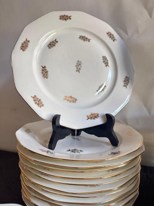 Velay Porcelaines D.L. - Tafelservies (37) - Oud Parijs -, Antiek en Kunst, Antiek | Meubels | Tafels