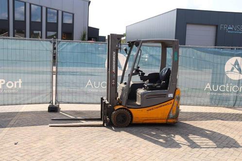 Veiling: Heftruck Jungheinrich EFG215 Elektrisch 1500kg, Zakelijke goederen, Machines en Bouw | Heftrucks en Intern transport