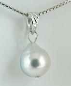 Zonder minimumprijs - Hanger - 18 karaat Witgoud Parel -