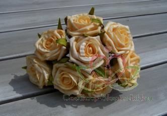 foam roos Elegant 5 cm. Geel / doos 48 foam roos Eleg, Huis en Inrichting, Woonaccessoires | Kunstplanten en Kunstbloemen, Nieuw