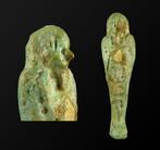 Égypte ancienne Faience Ushabti tenant une houe et une, Antiquités & Art, Antiquités | Autres Antiquités