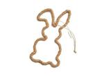 Haas frame met touw Rope Bunny hangend oor 30 cm per stuk, Nieuw