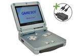 Gameboy Advance SP Lightblue - USB-C & IPS V5, Verzenden