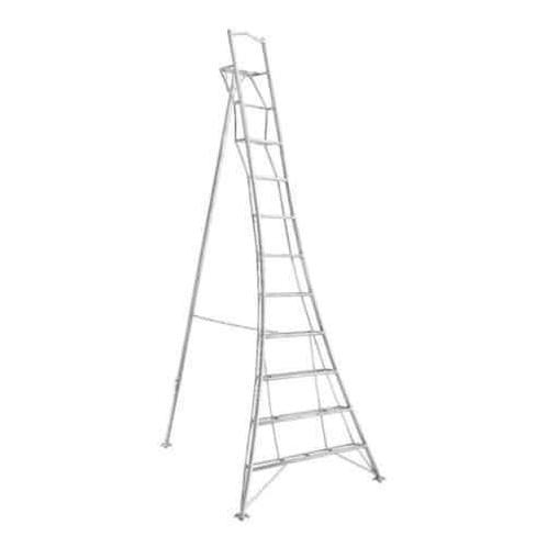 Vultur tripod ladder 360 cm met platform en 1 poot, Doe-het-zelf en Bouw, Ladders en Trappen, Ladder, Nieuw, 2 tot 4 meter, Ophalen of Verzenden