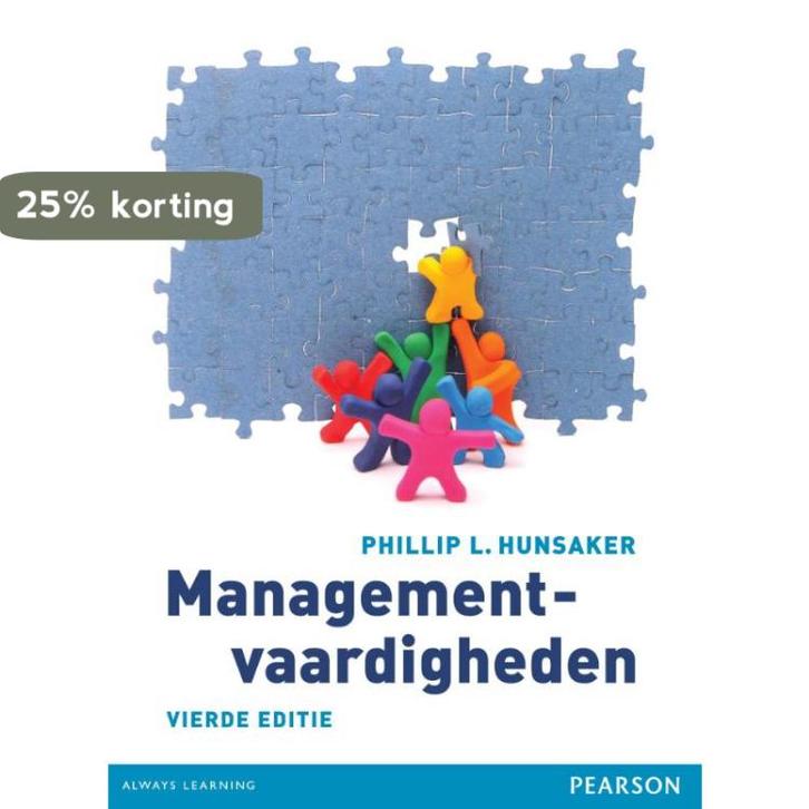 Managementvaardigheden 9789043024730 Phillip L. Hunsaker, Boeken, Schoolboeken, Zo goed als nieuw, Verzenden