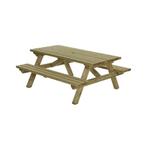 Picknicktafel Hout 200cm- Vintage/Café, Ophalen, Nieuw