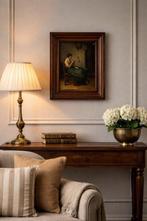 Brussels school (XIX) - Quiet Interior – The Seamstress, Antiek en Kunst