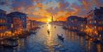 Iconica - Venetian Glow · XXL, Antiek en Kunst, Kunst | Schilderijen | Modern