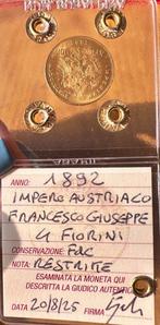 Autriche. François-Joseph Ier. 4 Florins/10 Francs 1892 /